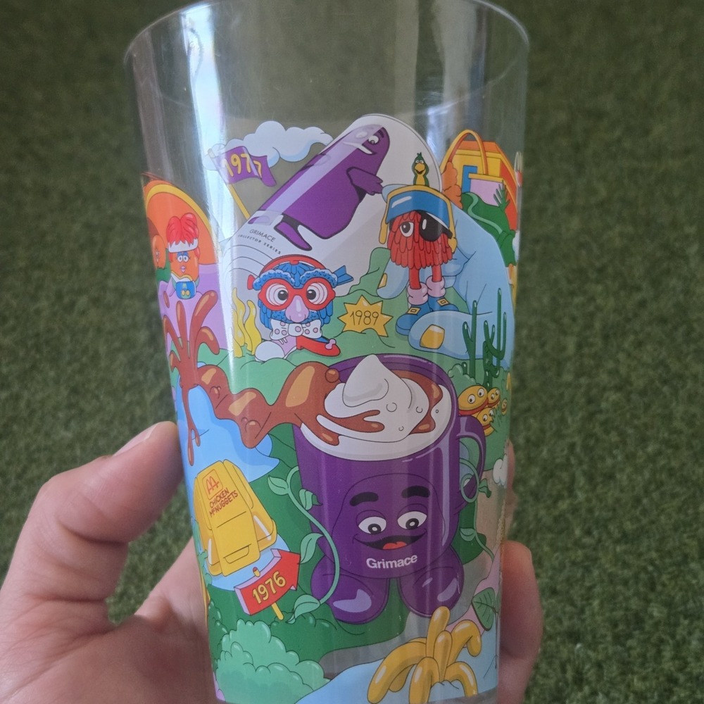 McDonald's 2024 Collector's Edition Cup Grimace